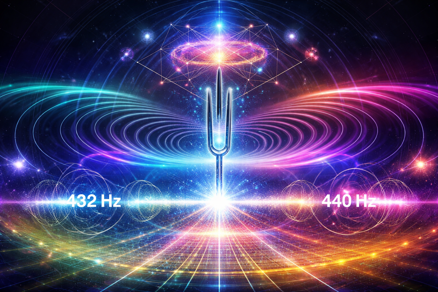 432 Hz and 440 Hz sound comparison